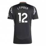 Günstige Fußballtrikots Arsenal J. Timber 12 Auswärtstrikot 2024-25 Kurzarm
